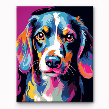 Dog Painting By Number