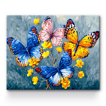 Butterfly Painting By Number