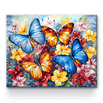 Butterfly Painting By Number