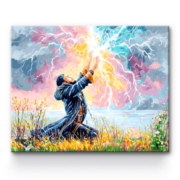 The Legend Of The Magician Painting By Number
