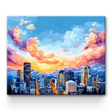 City Painting By Number