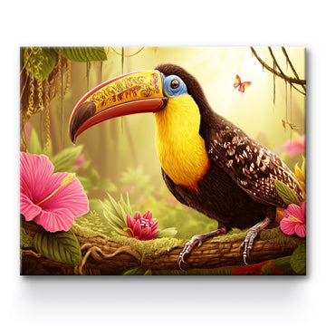 Toucan Painting By Number