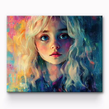Beautiful Girl Painting By Number