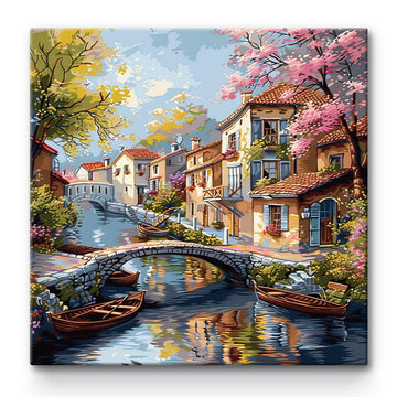 City Landscape Painting By Number