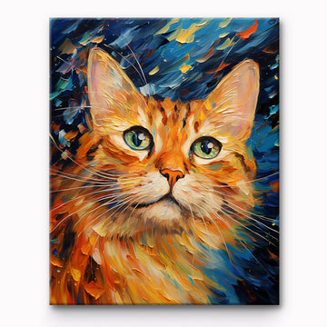 Cat Painting By Number
