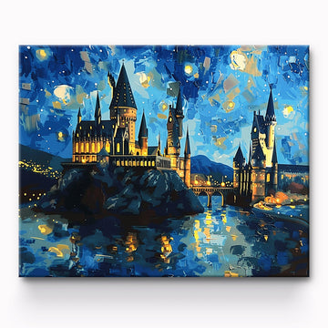 Castles Painting By Number