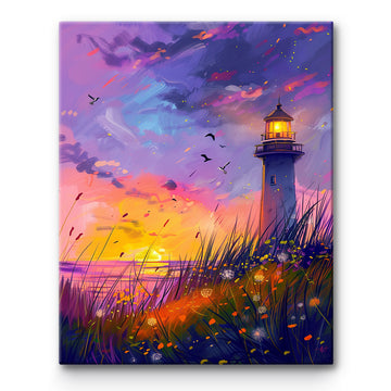 Lighthouse Painting By Number