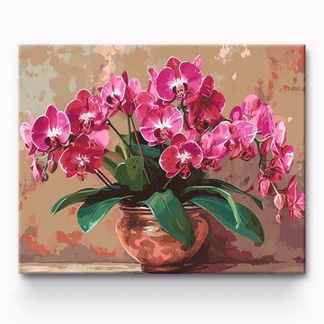 Flower Painting By Number