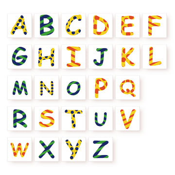 Paint By Alphabet - Mini Paint By Number