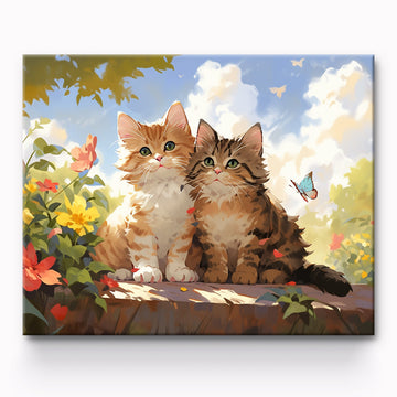 Cat Painting By Number