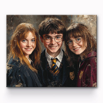 Harry Potter and Hermione Painting By Number
