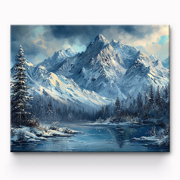Mountain Painting By Number