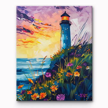 lighthouse Painting By Number