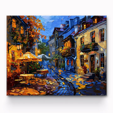 City Streets Painting By Number