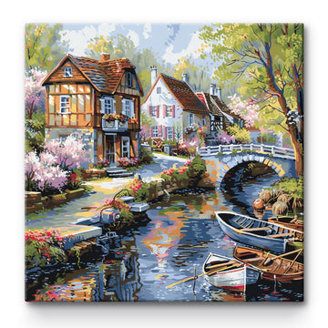 City Landscape Painting By Number