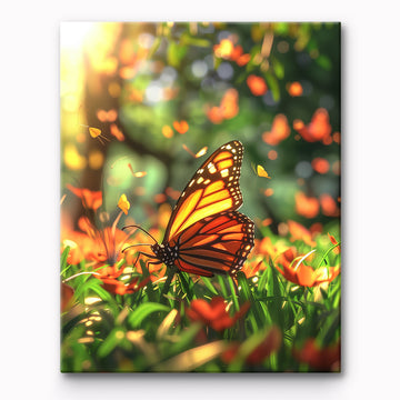 Butterfly Painting By Number