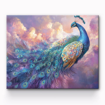 Peacock Painting By Number