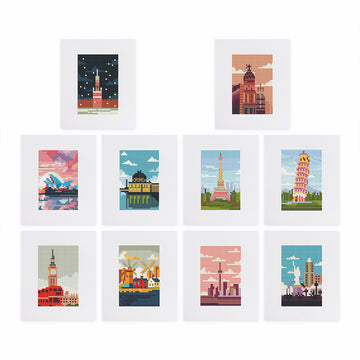 Country Buildings Mini Diamond Painting