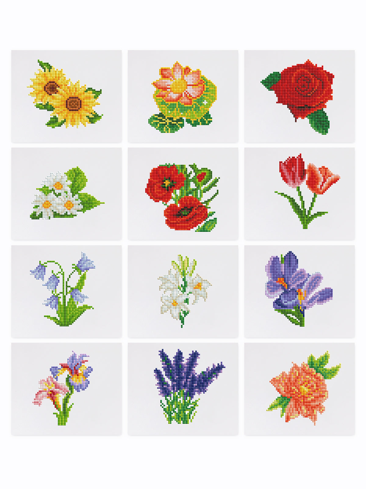 Flowers Mini Diamond Painting