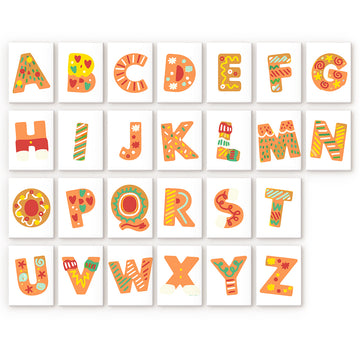 Paint By Alphabet - Mini Paint By Number