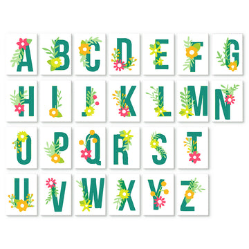 Paint By Alphabet - Mini Paint By Number