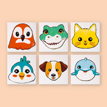 Cartoon Animal Mini Painting By Number