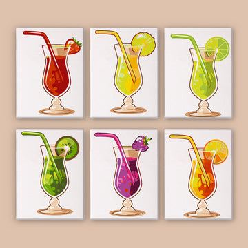 Fruit Drinks Mini Painting By Number