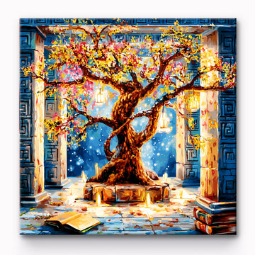 Tree Painting By Number