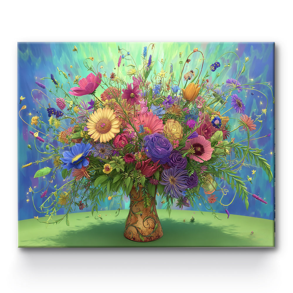 Flowers Painting By Number