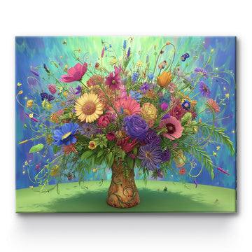 Flowers Painting By Number