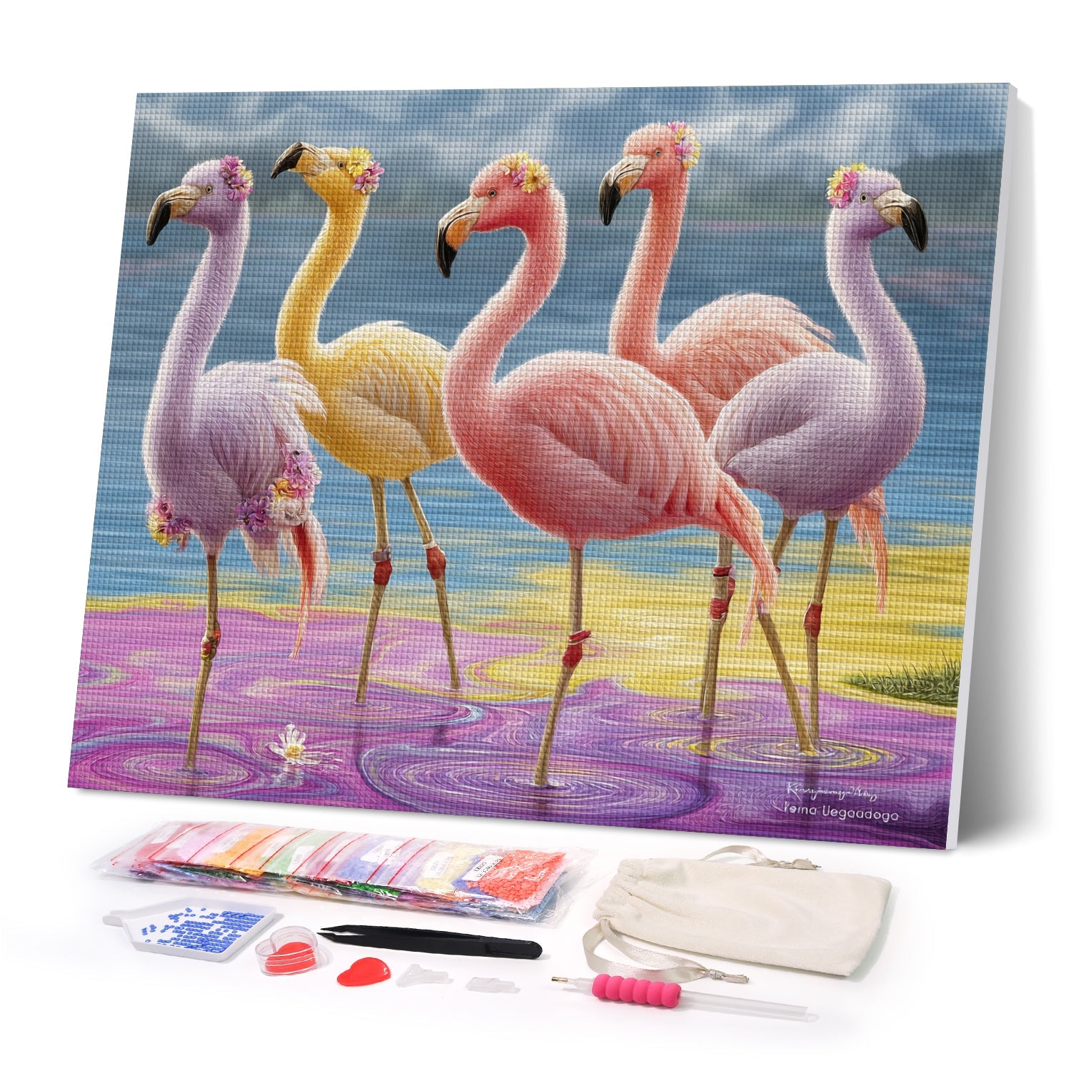 Flamingo Diamond Painting