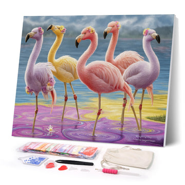 Flamingo Diamond Painting