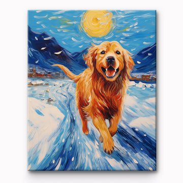 Dog Painting By Number