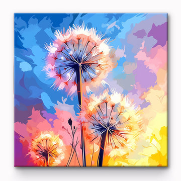Dandelion Painting By Number
