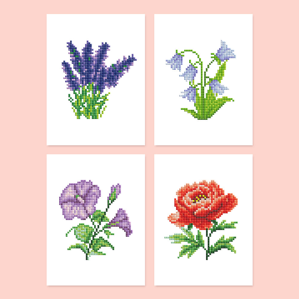 Flower Mini Diamond Painting