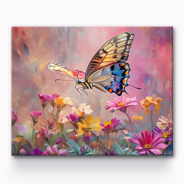 Butterfly Painting By Number