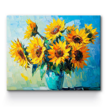 Sunflower Painting By Number