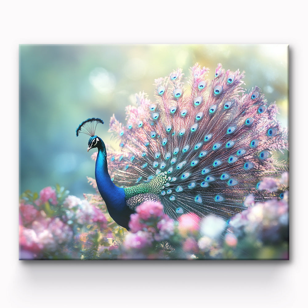 Peacock Painting By Number