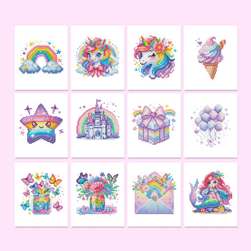 Rainbow Mini Diamond Painting