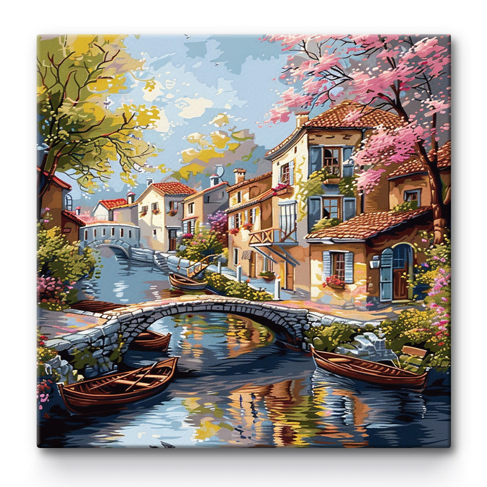 City Landscape Painting By Number