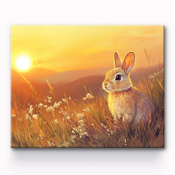 Rabbit Painting By Number