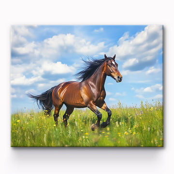 Horse Painting By Number