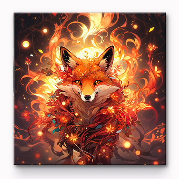 Fox Painting By Number