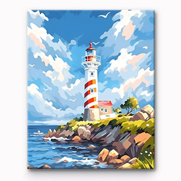 Lighthouses Painting By Number