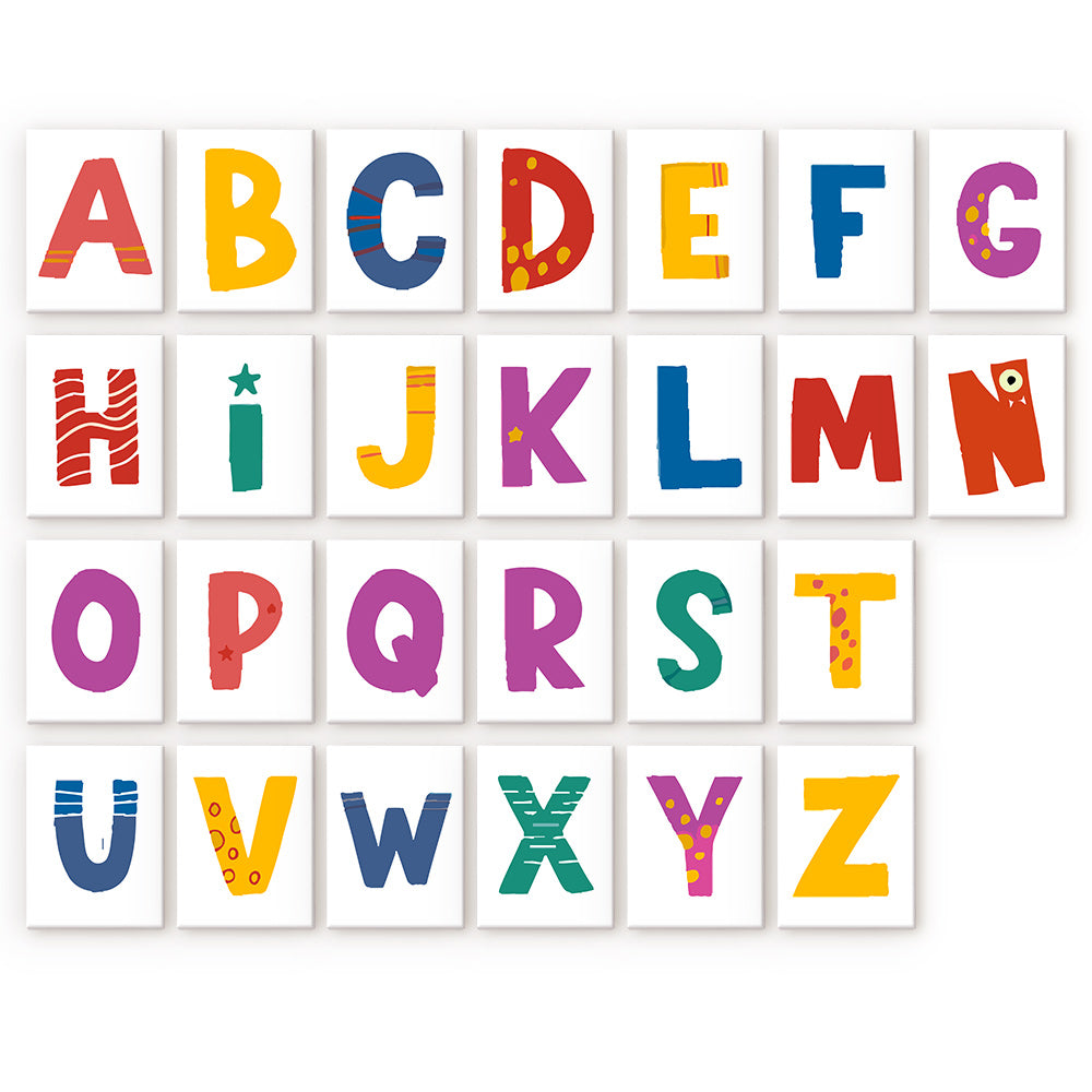 Paint By Alphabet - Mini Paint By Number
