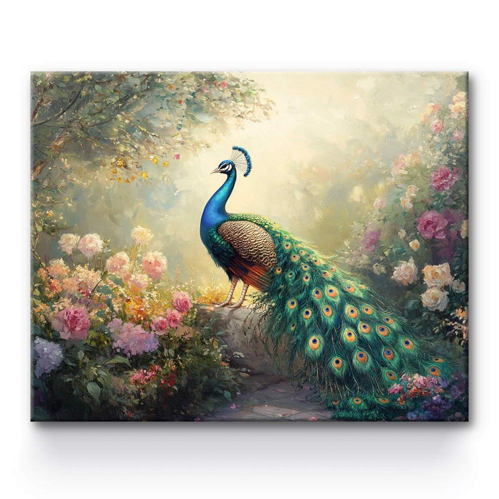 Peacock Painting By Number