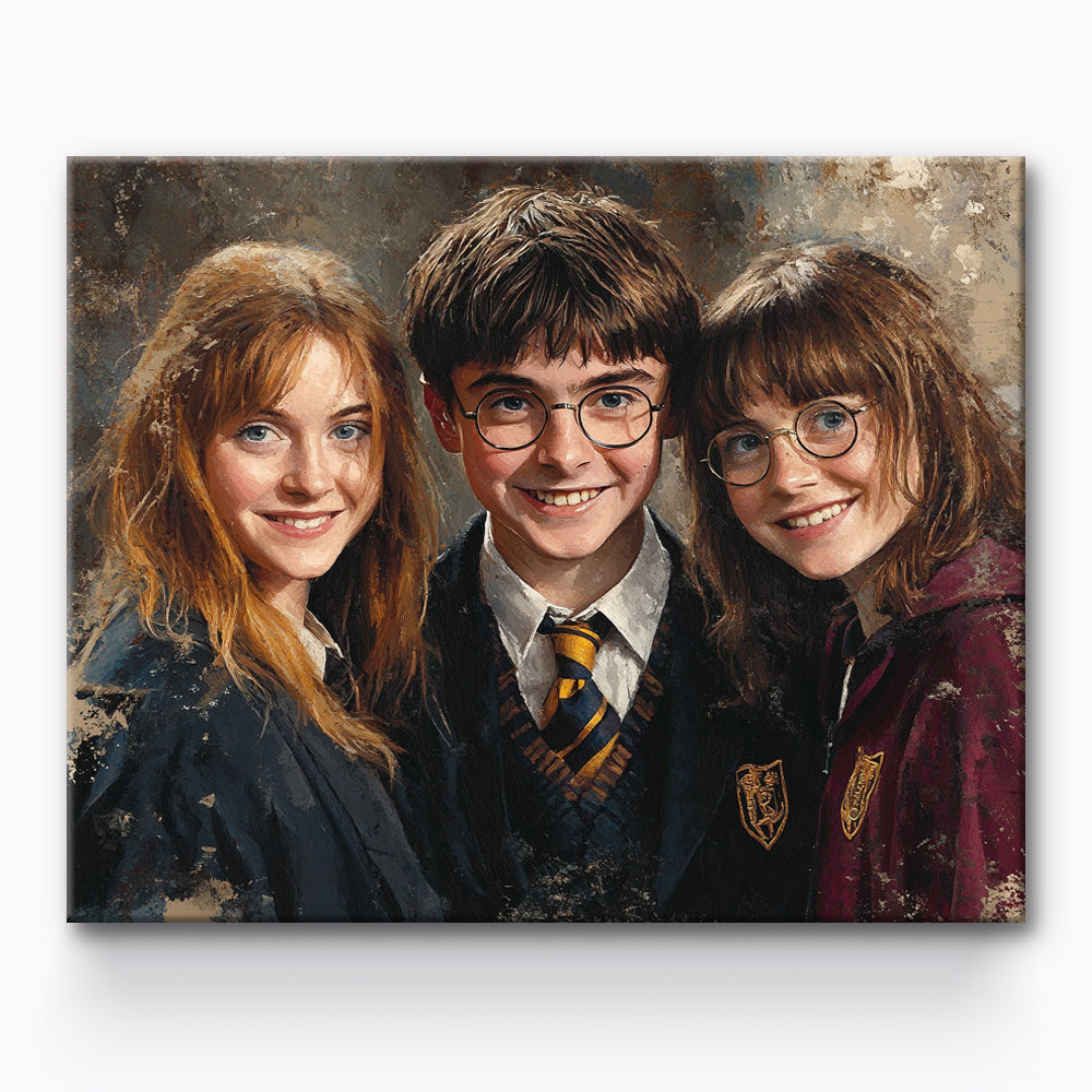 Harry Potter and Hermione Painting By Number
