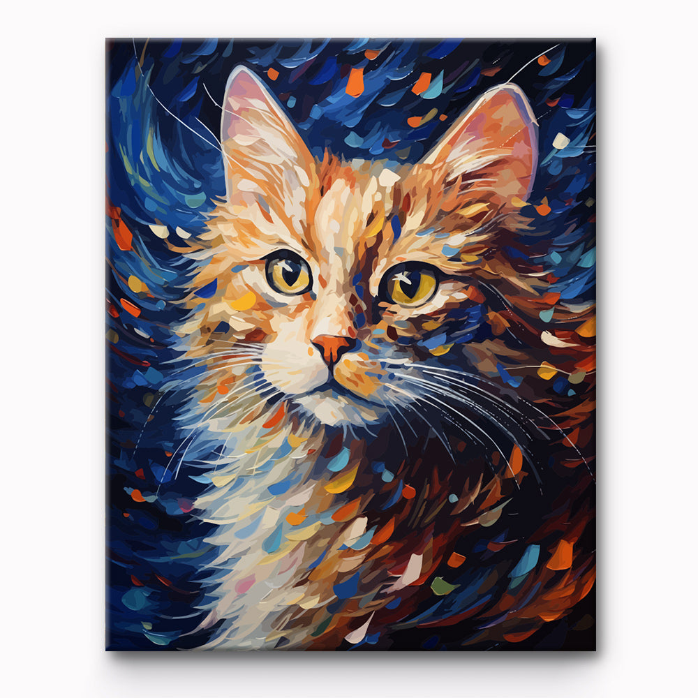 Cat Painting By Number