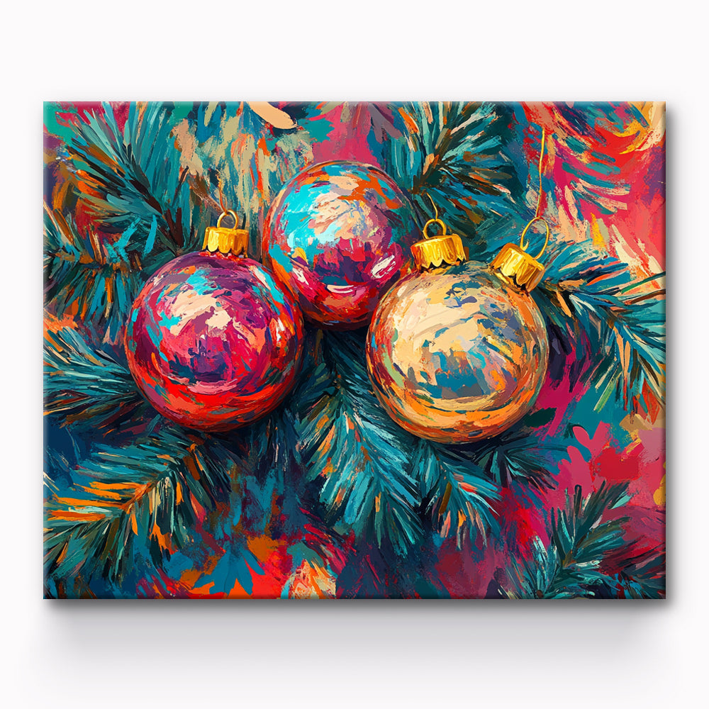 Christmas Bells Painting By Number