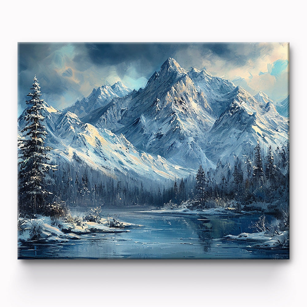 Mountain Painting By Number